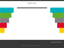 Tablet Screenshot of juecos.com